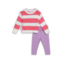 (Direct Mail from USA)Splendid)Girls Ojai Sweater and Sweatpants Set - Baby