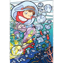 (Direct mail from Japan) ENKY Ghibli Ponyo on the Cliff The Beginning of the Adventure 126 pieces of crystal puzzle