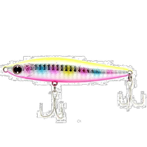 Self-operated｜Dayiwalua Fishing Bait Bionic False Bait Never Sleeps Strengthens Double Hook Neon Color