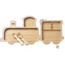 Japanese direct mail agney childrens tableware set friendship set 4-piece set suitable for boys girls and baby days