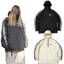 Japan direct mail 22-23 DEATHLABEL ANORAK LOGO hoodie pullover ski 2023