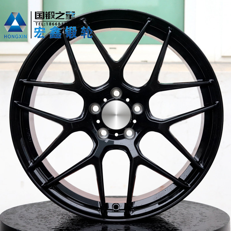 Hongxin forged wheel custom 17 18 19 20 21 22 23 24 inch modified upgrade aluminum alloy wheel hub