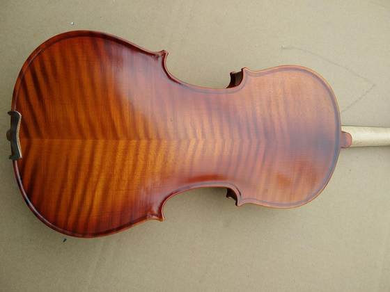 맞춤형 완전 수제 단단한 나무 패턴 공예 패턴 바이올린 악기 대추 나무 액세서리 4418은 어깨 드래그로 사용 가능