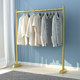 Thickened Indoor Clothes Rack, Simple Clothes Rod, Extremely Narrow Clothes Rack, Does Not Take up Space, Small Floor-Standing Bedroom Clothes Drying Rack