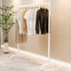 Simple Floor-Standing Clothes Rack for Home Use, Balcony Simple Single-Rod U-Shaped Drying Rack, Hotel Drying Rack for Quilts