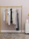 Floor-Standing Retractable and Adjustable Clothes Rack for Bedroom Balcony, Indoor and Outdoor Clothes Drying Rack