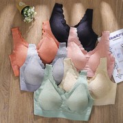 đồ lót mủ Thái womens vòng thép-miễn phí nhỏ ngực chặt áo ngực mỏng không dấu vết vẻ đẹp trở lại ren vest kiểu áo ngực.