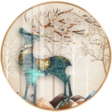 Cross -STITCH 2020 Новый Fortune Deer Nordic Style Round Elk Masonry Paint