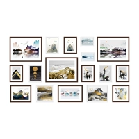 Тип B-шоколатный белый рам