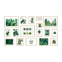 Тип B-белая деревянная рама