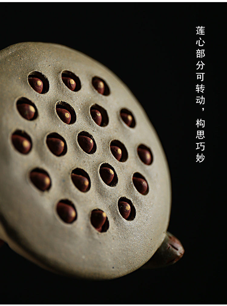 ZongTang yixing segment pet purple ceramic creative tea play mud and water "tea pet furnishing articles