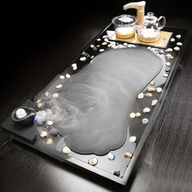 Wujinshi atomized water tea tray set fully automatic whole block simple stone tea table stone Tea Sea Large