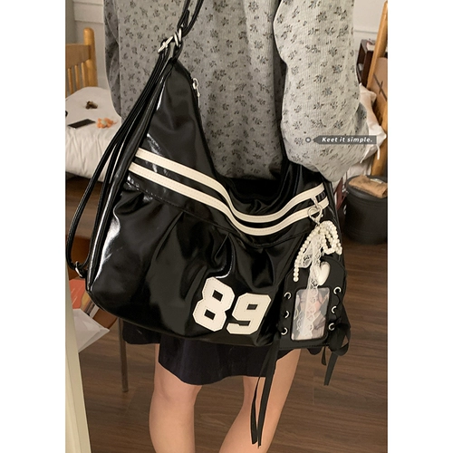 Сумка через плечо, модная вместительная и большая сумка на одно плечо, надевается на плечо