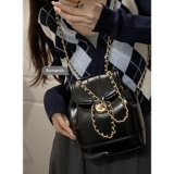 Рюкзак, сумка на одно плечо, сумка через плечо, универсальная цепь для школьников, сумка для путешествий, в стиле Шанель