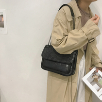 Shoulder Bag womens bag bag 2021 New Tide Net red stray bag Joker ins large capacity bag diamond grid chain bag