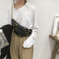 ins tide crossbody breast bag small bag female 2019 new vintage fashion casual versatile foreign style shoulder bag running bag