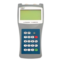 Ennide handheld portable ultrasonic flowmeter pipe-type external clip-on external water flow rate meter