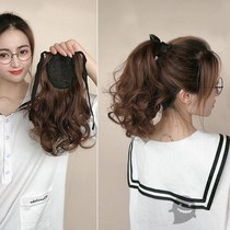 Strap invisible short hair high ponytail artifact wig ponytail short small number female ultra short bundled low ponytail fake