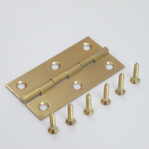 Copper small hinge cabinet door hinge kitchen door hinge sound hinge copper core hinge 3 inch small hinge only