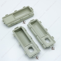 Plastic secret handle filing cabinet secret handle locker matching lock handle iron cabinet plastic handle