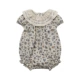 Голубое боди, в цветочек, (в наличии на складе)