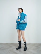 Free - to - change seconds to become long - legged and grandma coarse - plain woven French high - waist shorts