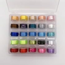 Promotion Boxed Single Strand Free of cleft Bright Tangle Wire Ice Silk Thread Velvet Wire Diy Handmade Ancient Wind Tangle Hair thread