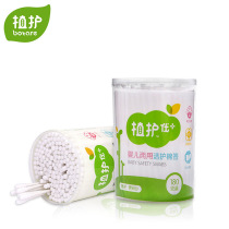 Plant care baby Dual-purpose protective cotton sign baby ear nose belly button Mouth Clean Fine Shaft Cotton Stick 180 Support