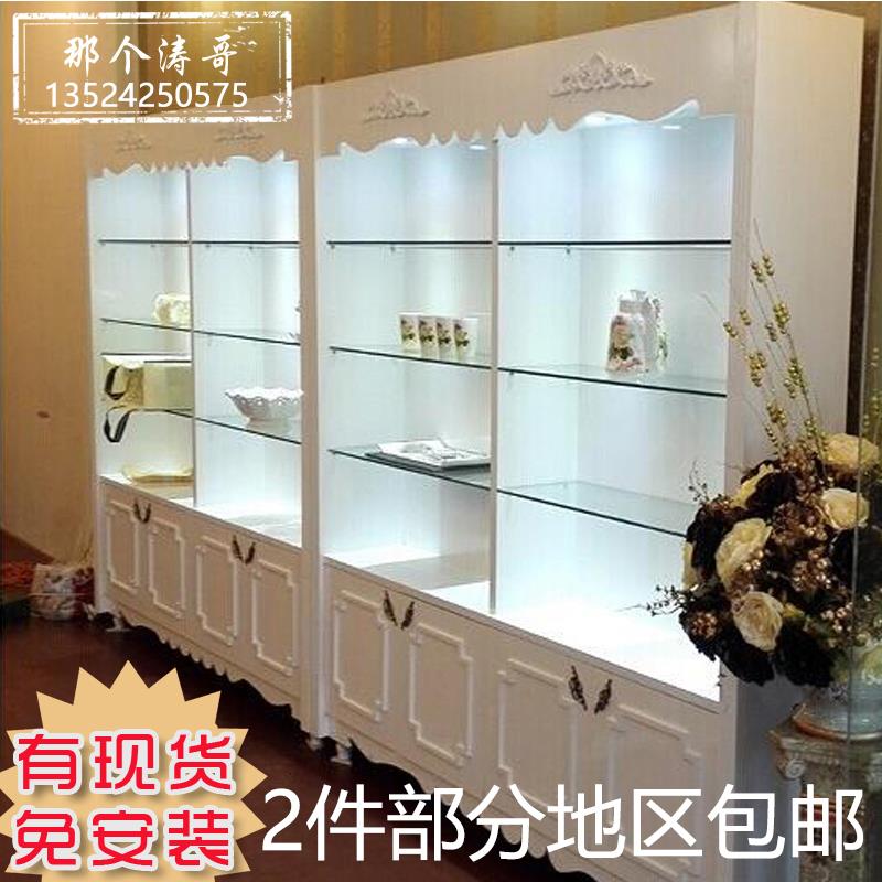 Usd 55 71 Cosmetics Display Cabinet Beauty Salon Cosmetics Display Cabinet Beauty Salon Products Showcase Simple European Skin Care Paint