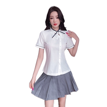 Beauty Salon Workwear Women Summer Fashion Thyme Skirt Suit Front Hotel Workwear Sauna Massage Pedicure Technician Wear