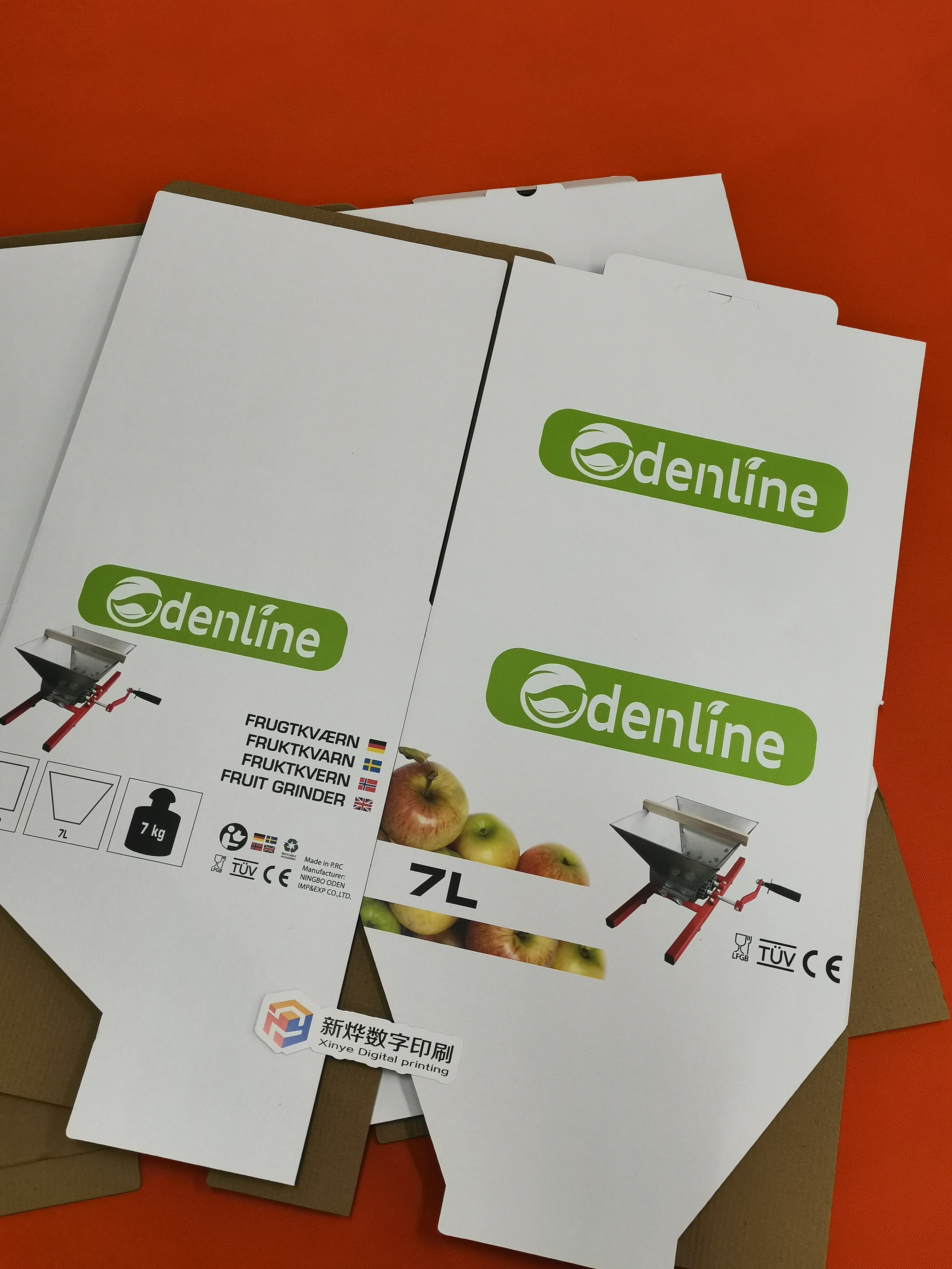 Oversized Corrugated Colored Cardboard Box Kraft Cardboard Box One Up and reinforced tile Print Coated Color Box LIKE