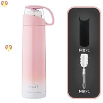 Men and women Summer large capacity sports creative senior thermos cup women with cup lid Men 1500 fashion temperature display