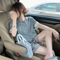 2022 small subnets red salt series fried Street Aging Fashion Casual Sports Hot girls Two suits Broadlegged Pants Summer