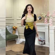 Dont make a Jedi WeChat girl has a chilly temperament and a high level of sensational chilly-style Liandress Summer 2022 long dress