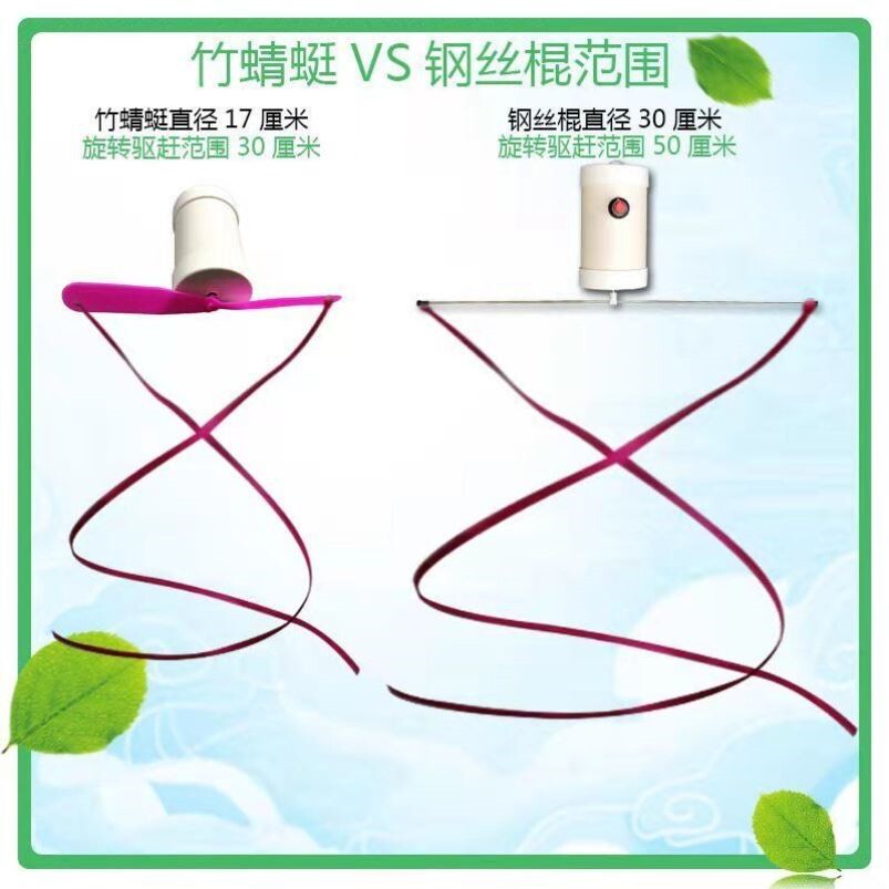 Swing stall to catch the fly Divine Instrumental Transfer Charging Mosquito Repellent Fan cooked Halogen Meat Insect Repellent Special Small Ceiling Fan Kitchen