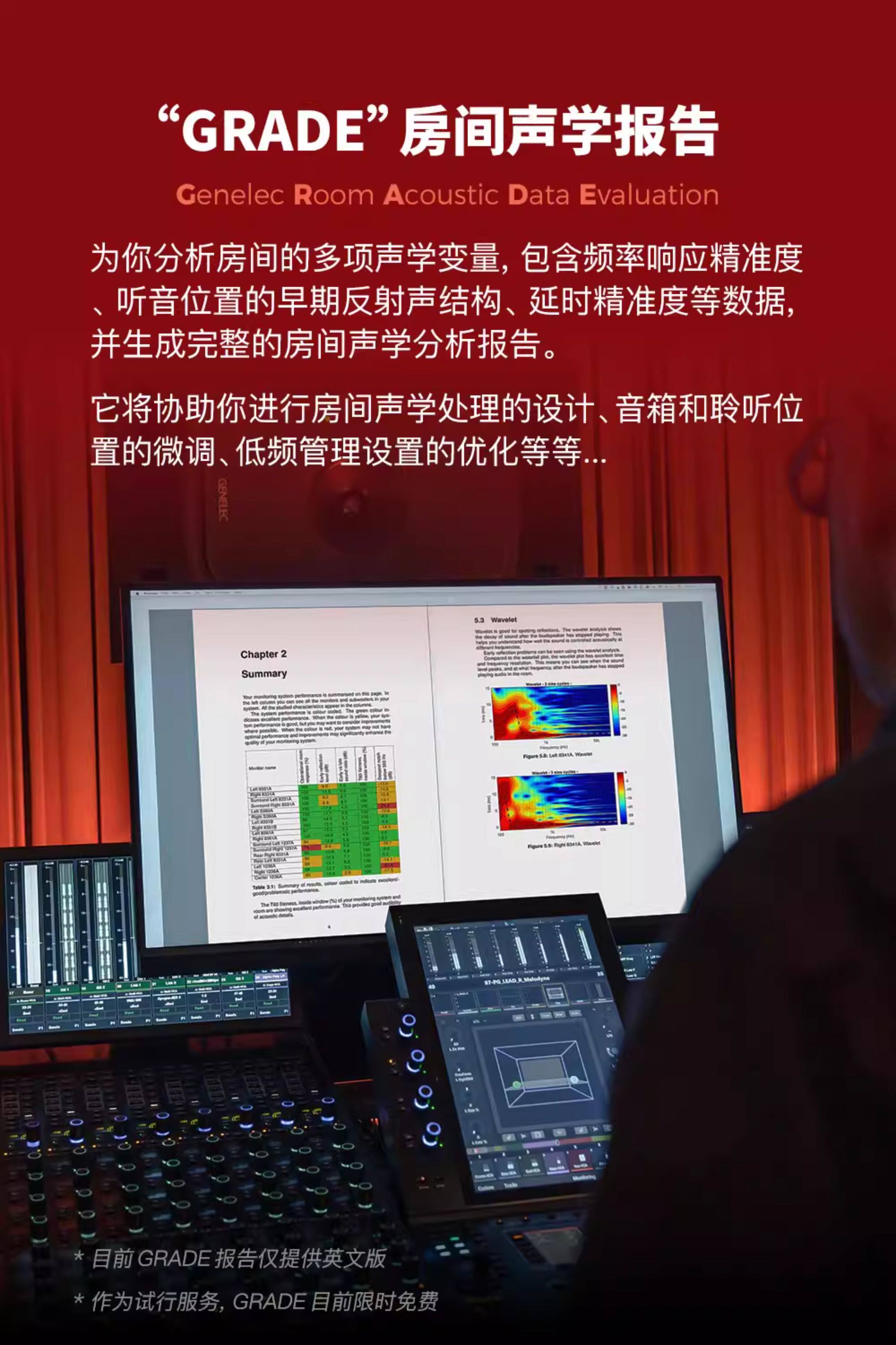 Genelec/真力 8320 智能有源专业监听音箱 SAM系列