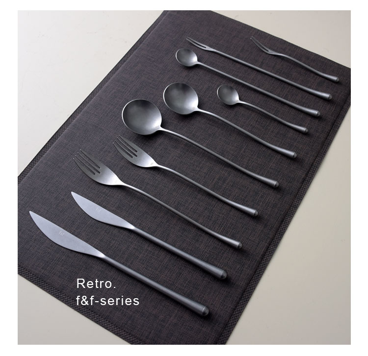 Japanese style restoring ancient ways snow west 304 stainless steel tableware home restaurant steak knife and fork spoon suits for the old west tableware