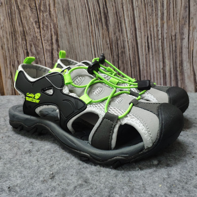 Foreign trade original single Baotou sandals men's trendy summer men's beach shoes Korean version of the seaside outdoor breathable casual shoes non-slip