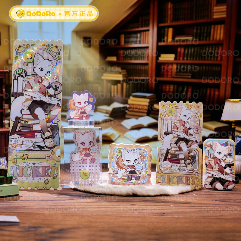 Detective Mike Fox's Childhood Memories Collection | Dodoero Official Set | Free Bookmark Featuring a Single Character.