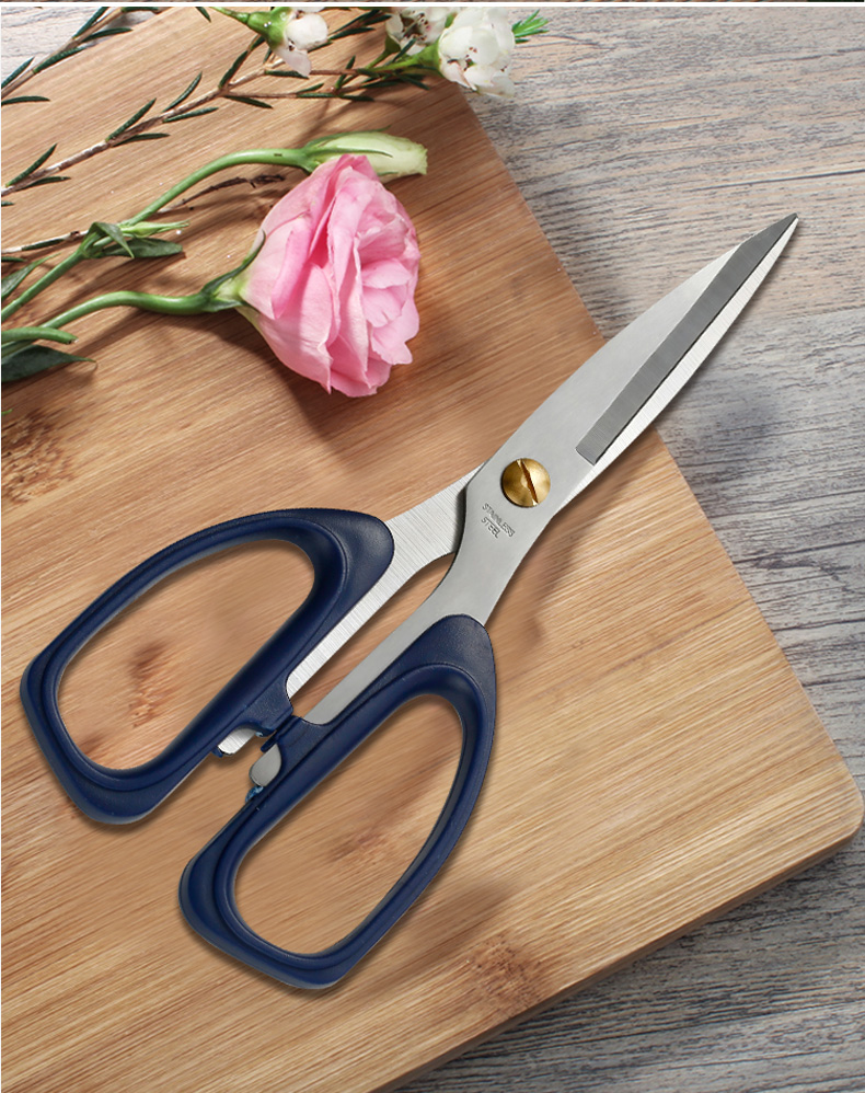 New Japanese imported stainless steel labor-saving handmade flower art scissors flower shop strong rose scissors training scissors