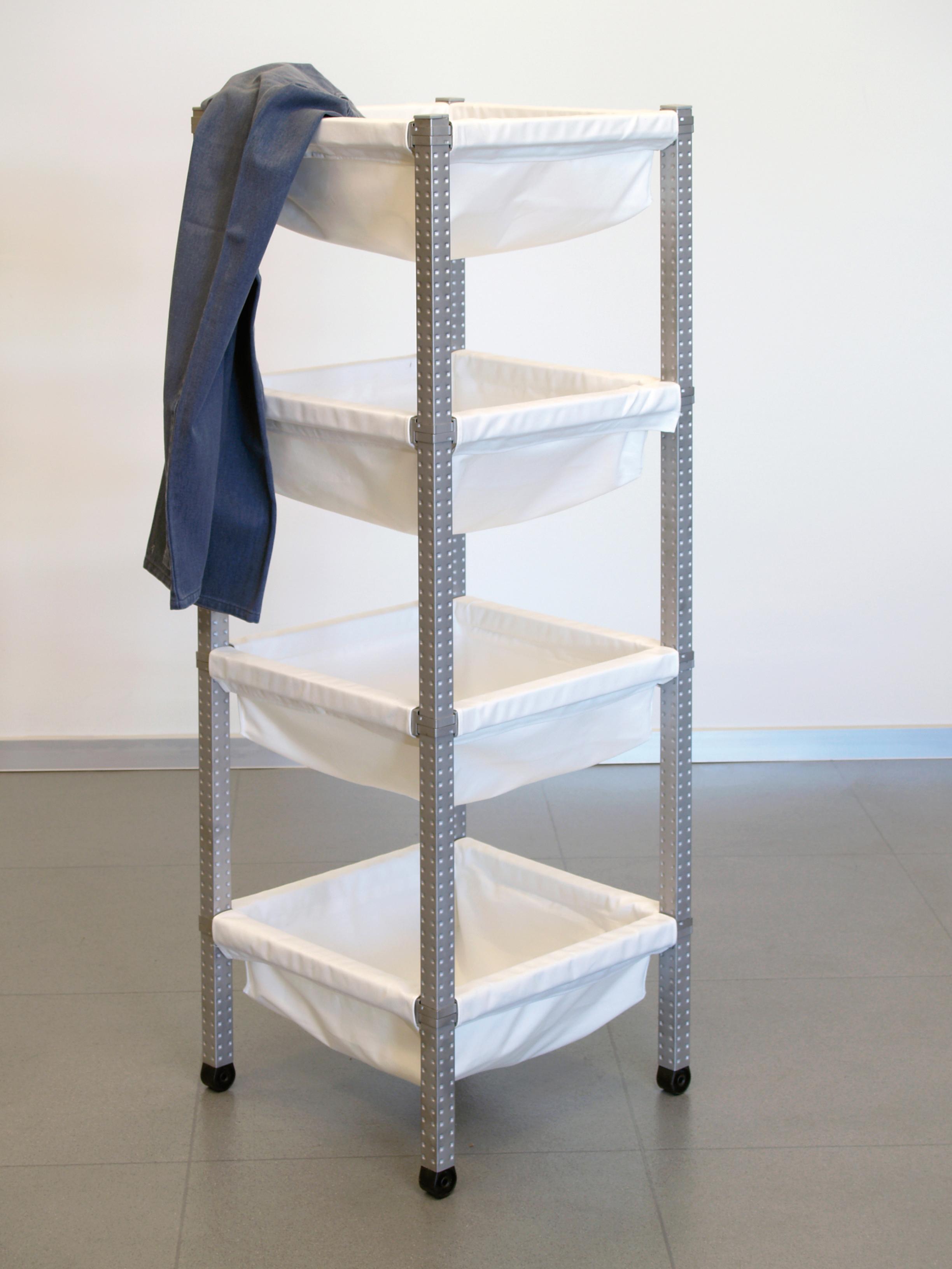 Italian Metalsistem Stainless Steel Folding Ladder Bookshelf Coffee Table Heart-shaped Stool Chair Furniture