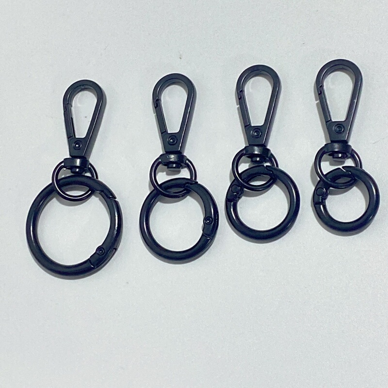 Metal Ring Spring Keychain Ring Bag Accessories Chain Fastener Shoulder Strap Ring Buckle Keychain Accessories DIY Hook Metal Ring Spring Keychain Ring Bag Accessories Chain Fastener Shoulder Strap Ring Buckle Keychain Accessories DIY Hook