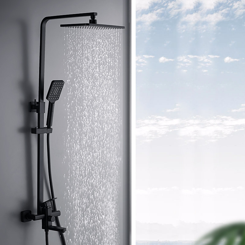 Launo LAOYE bathroom shower shower kit Home Makeup Room Booster Shower Spray Shower Nozzle Full Copper Bath