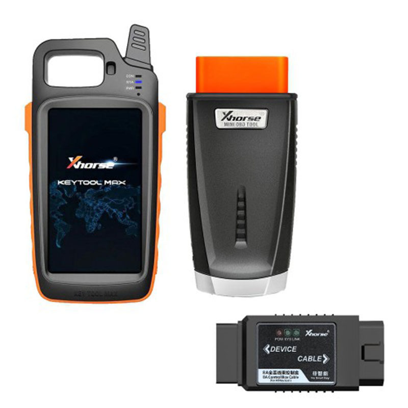 English bald eagle handheld Xhorse VVDI Key Tool Max MINI OBD 8A totally lost and removed