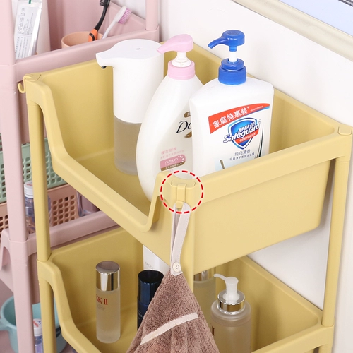 Многослойная тележка для спальни, детская система хранения, коробочка для хранения