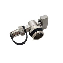 Copper ball floor heating water distributor drain valve 6 minutes 1 inch copper drain valve geothermal exhaust vent valve heating drain valve