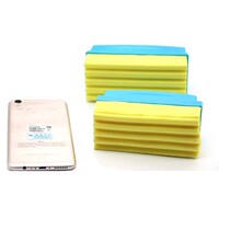 San manufacturers water-soluble dust-free chalk blackboard eraser whiteboard green board polymer pp cotton promotion 3