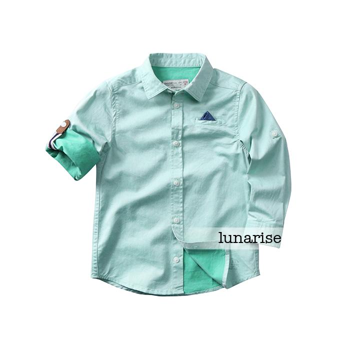 Chemise garcon à manche longue - Ref 2074962 Image 7