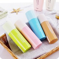 Portable Korean version of the set cute tube toothbrush cute box brushing cylinder outdoor travel gargle tooth cup with cover