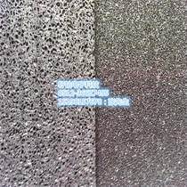 Building sound insulation and sound absorption material Porous foam aluminum plate Open hole closed hole foam aluminum Experimental material Foam aluminum